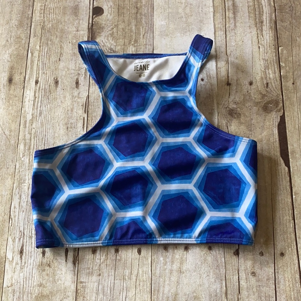 Girls Kortni Jeane size 12/13 racer back swim too